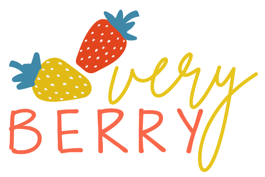 Very Berry seamless surface pattern design collection by Ashes + Ivy Studio.